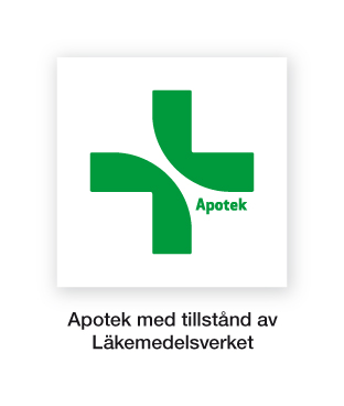 Apotek med tillstånd från Läkemedelsverket